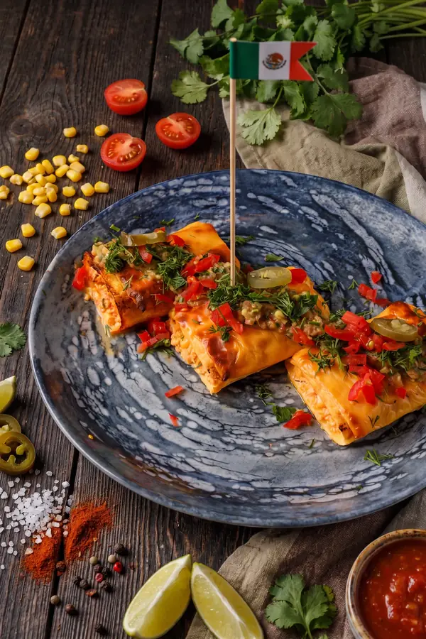 Такитос с курицей
